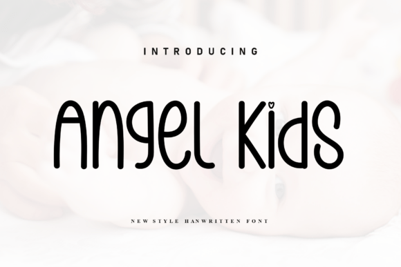 Angel Kids: A Handwritten Font for Authentic Branding