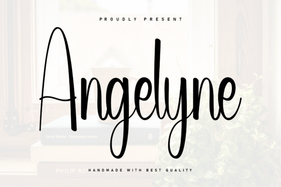 Angelyne: A Handwritten Font for Bold Campaigns
