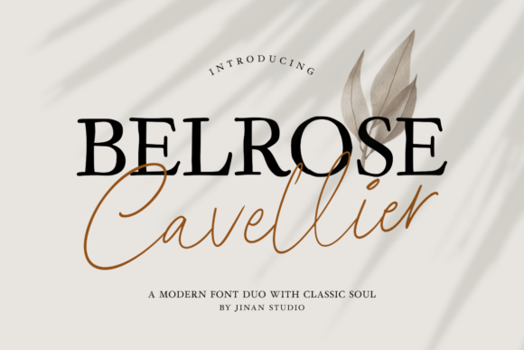 Belrose Cavellier Duo: A Premium Font for Web Design