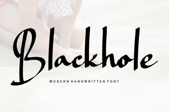 Blackhole: A Modern Handwritten Font for Marketers