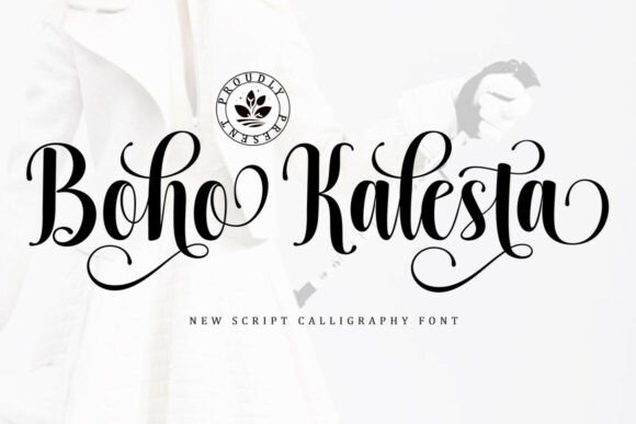 Boho Kalesta: A Premium Script Font for Campaigns