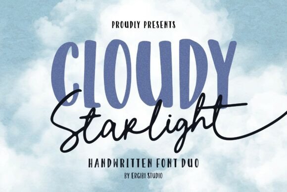 Cloudy Starlight: A Premium Font for Brand Identity