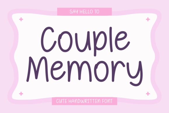 Couple Memory: A Handwritten Font for Emotional Campaigns