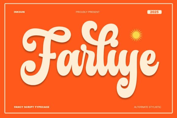 Farliye: A Retro Script Typeface Review for Branding