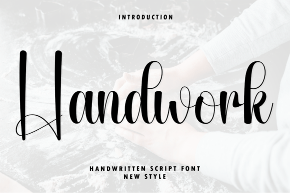 Handwork: The Elegant Script Font for Your Brand