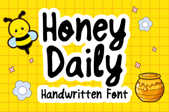 Honey Daily: A Playful Handwritten Font for Small Business