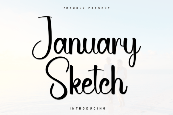 January Sketch: A Handwritten Font for Editorial Design