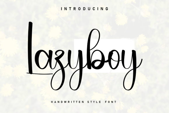 Lazyboy: A Charming Handwritten Font for Makers