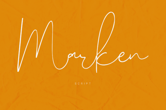 Marken: A Premium Handwritten Script Font for Branding