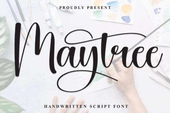 Maytree: A Handwritten Script Font for Web Design