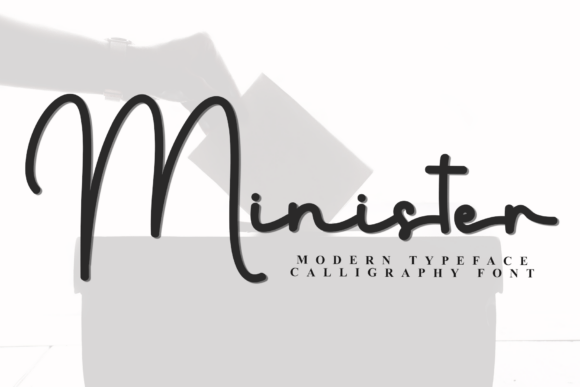 Minister: A Festive Typeface for Editorial Design