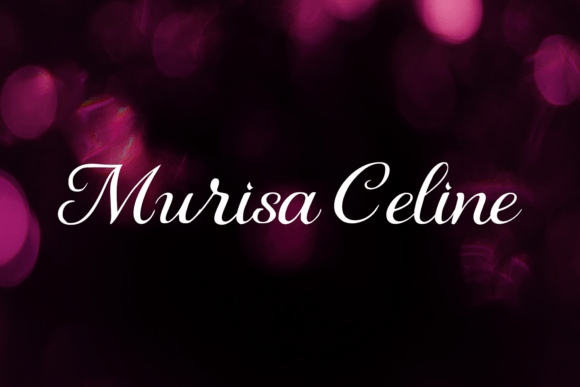 Murisa Celine: A Premium Script Font for Brand Identity