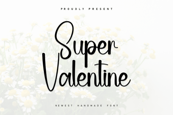 Super Valentine: A Handwritten Font for Editorial Warmth