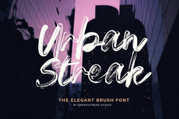 Urban Streak: The Elegant Font for Your Brand